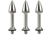 3 Legged Thing Stilettoz Set van 3 lange spikes (1/4 " 20 schroeven en 3/8" compatibel)