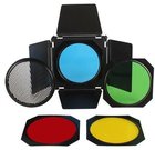 StudioKing Barndoors SK-BD18 with Color Filters and Grid