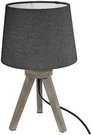 Šviestuvas stalinis su gaubtu pilkas D18,5xH32 cm Atmosphera 161510B