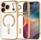 Tech-Protect case Apple iPhone 17 Pro MagFlex MagSafe, golden/transparent