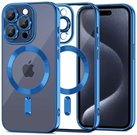 Tech-Protect case MagShine MagSafe Apple iPhone 15 Pro Max, navy
