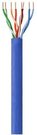 Techly Installation cable twisted pair UTP Cat6 4x2 wire CCA 305m blue