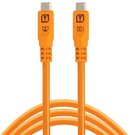 Tether Tools cable USB-C - USB-C TetherPro Optima 10G 3m, orange
