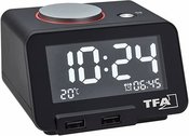 TFA 60.2017.01 Homtime Digital Alarm Clock