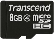 Transcend microSDHC 8GB Class 4