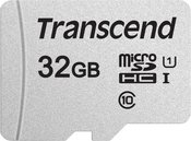 TRANSCEND 32GB UHS-I U1 SILVER MICROSD W/O ADAP