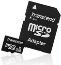 Transcend microSD 2GB + SD-Adapter