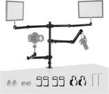 NEEWER DESKTOP LIVE BROADCAST STAND With 4 boom arms 10102160 (DEMO)