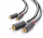UGREEN 2RCA (Cinch) to 2RCA (Cinch) Cable 2m (black)