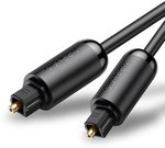 UGREEN AV122 Toslink Audio optical cable, aluminum braided, 2m (black)