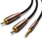 UGREEN AV170 2x RCA cable (Cinch) jack 3.5mm, 2m (black)