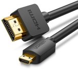 UGREEN HD127 Micro HDMI - HDMI Cable 4K 3D 1.5m (black)