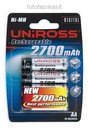 Uniross AA (R6), 2700mAh, 4 vnt.