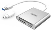 Unitek Flash card reader USB 3.0 + USB Type-C; Y-9313D