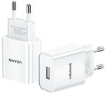 USAMS Charger T18 1xUSB 2,1A Only Head