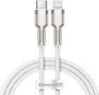 Baseus Cafule Series Metal Cable USB-C to iP 20W 1m White