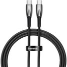 USB-C cable for USB-C Baseus Glimmer Series, 100W, 1m (Black)