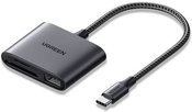 USB-C Card Reader + USB, UGREEN CM387 (black)