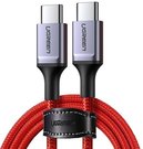 USB-C to USB-C cable UGREEN 2.0 1m (red)