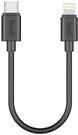 USB cable Budi 35W 25cm (black)