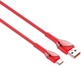 USB to USB-C cable LDNIO LS662, 30W, 2m (red)