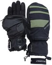 VALLERRET SKADI ZIPPER MITT LRS: GREEN, LIMITED EDITION, M