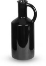Vaza keramikinė baltos/juodos spalvos (mix) 28x12,5 cm 32036