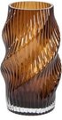Vaza stiklinė ruda 16,5x28,5 cm SS24-021