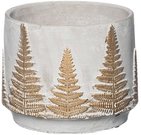 Vazonas betoninis D15xH12 cm pilkos spalvos 4Living 620072