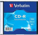 Verbatim CD-R 80/700MB 52X extra protection AZO slim box - 43347