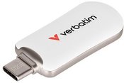 Verbatim Plectra White 64GB USB-C Flash Drive 30228