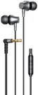 Vipfan M17 wired in-ear headphones, 3.5mm jack (black)