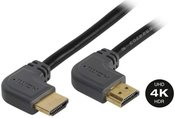 Vivanco cable HDMI - HDMI 3m angeled (47107)