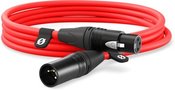 XLR CABLE-3m red - XLR/XLR kabel