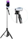 XO штатив-ручной штатив Selfie Stick BT Tripod SS15 180 см, черный