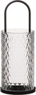 Žibintas metalinis, juodos spalvos 11x11x28 cm Glimmer 4Living 629837