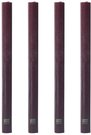 Žvakės 4 vnt 25 cm diam 2 cm tamsiai raudona spalva PTMD 101482