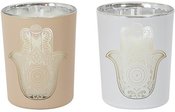 Žvakės kvepiančios 7 vnt. dėžutėje Fatimos ranka 25,5x31x38,5 Home Deco BO4401