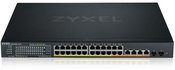 Zyxel Switch XMG1930-30HP, 24-port 2.5GbE Smart Managed Layer 2 PoE 700W 22xPoE+/8xPoE++ Switch with 4 10GbE and 2 SFP+ Uplink