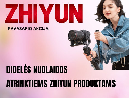 NUOLAIDOS ATRINKTIEMS ZHIYUN PRODUKTAMS
