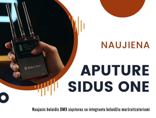 NAUJIENA: Aputure Sidus One