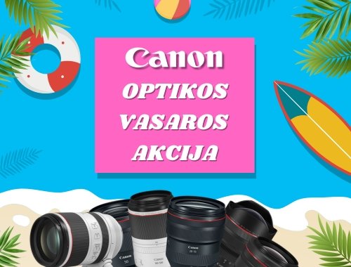 Canon optikos vasaros akcija!