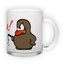 Frosted glass mug (300 ml)