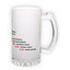 Matinio stiklo bokalas (500 ml)