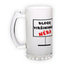 Frosted glass beer mug (500 ml)
