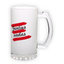 Frosted glass beer mug (500 ml)