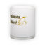 Matinio stiklo puodelis (300 ml)