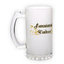 Frosted glass beer mug (500 ml)