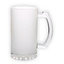 Frosted glass beer mug (500 ml)