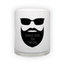 Frosted glass mug (300 ml)